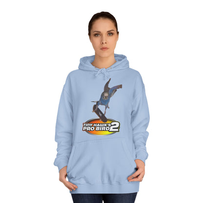 Parody Skateboard Hoodie - Tiny Hawk's Pro Bird 2