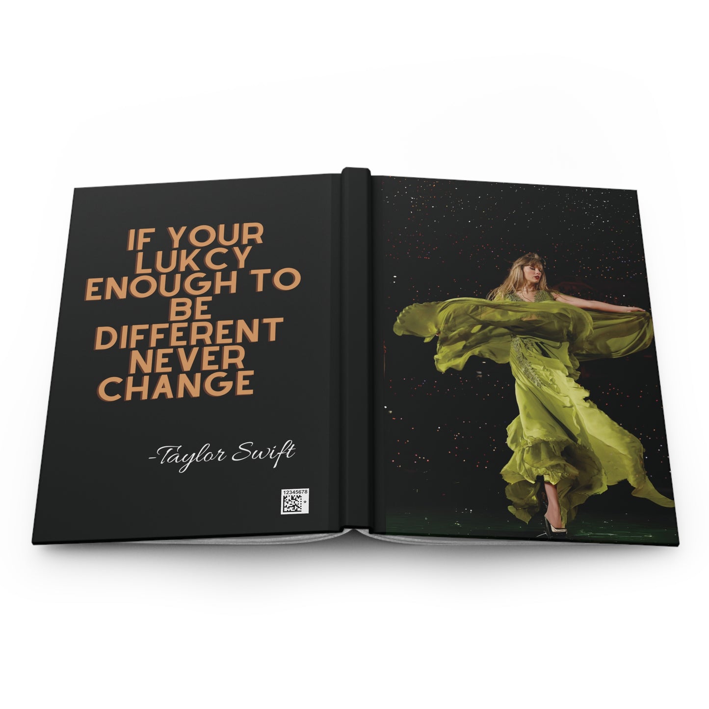Taylor Swift Hardcover Journal Matte