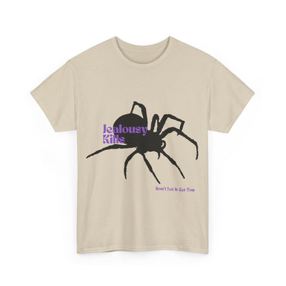 Spider Tee - Jealousy Kills, Don't Let It Get You