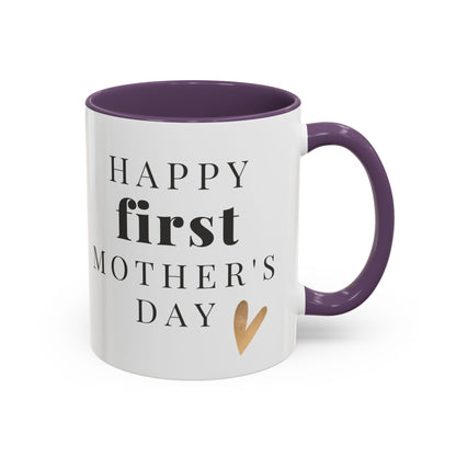 Mother's Day Coffee Mug, New Mom Gift, Cute Cup, Personalized Mug Idea, Accent Mug, 11oz 15oz, Mother's Day Celebration