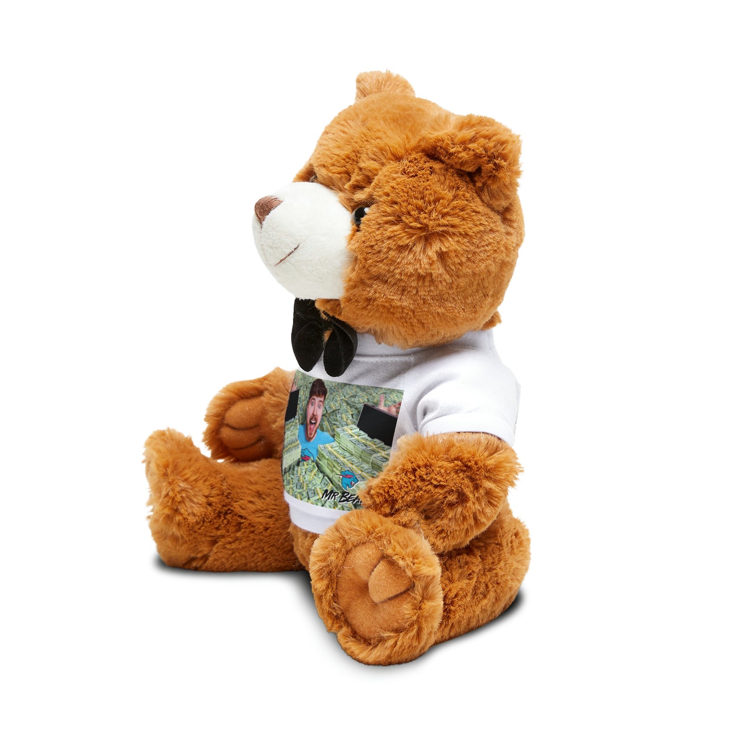 Mr Beast Teddy Bear with T-Shirt
