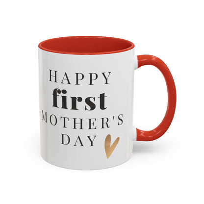 Mother's Day Coffee Mug, New Mom Gift, Cute Cup, Personalized Mug Idea, Accent Mug, 11oz 15oz, Mother's Day Celebration
