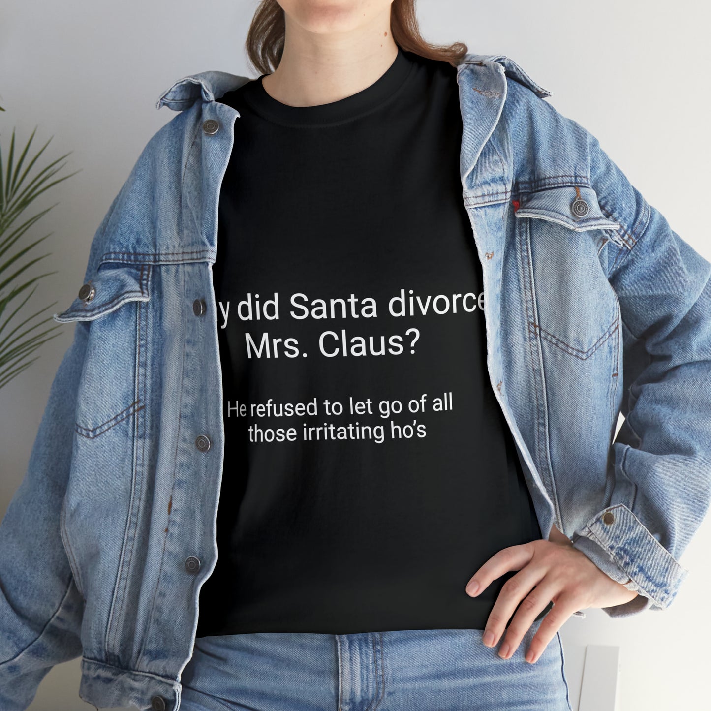 Why did Santa divorce Mrs. Claus?
