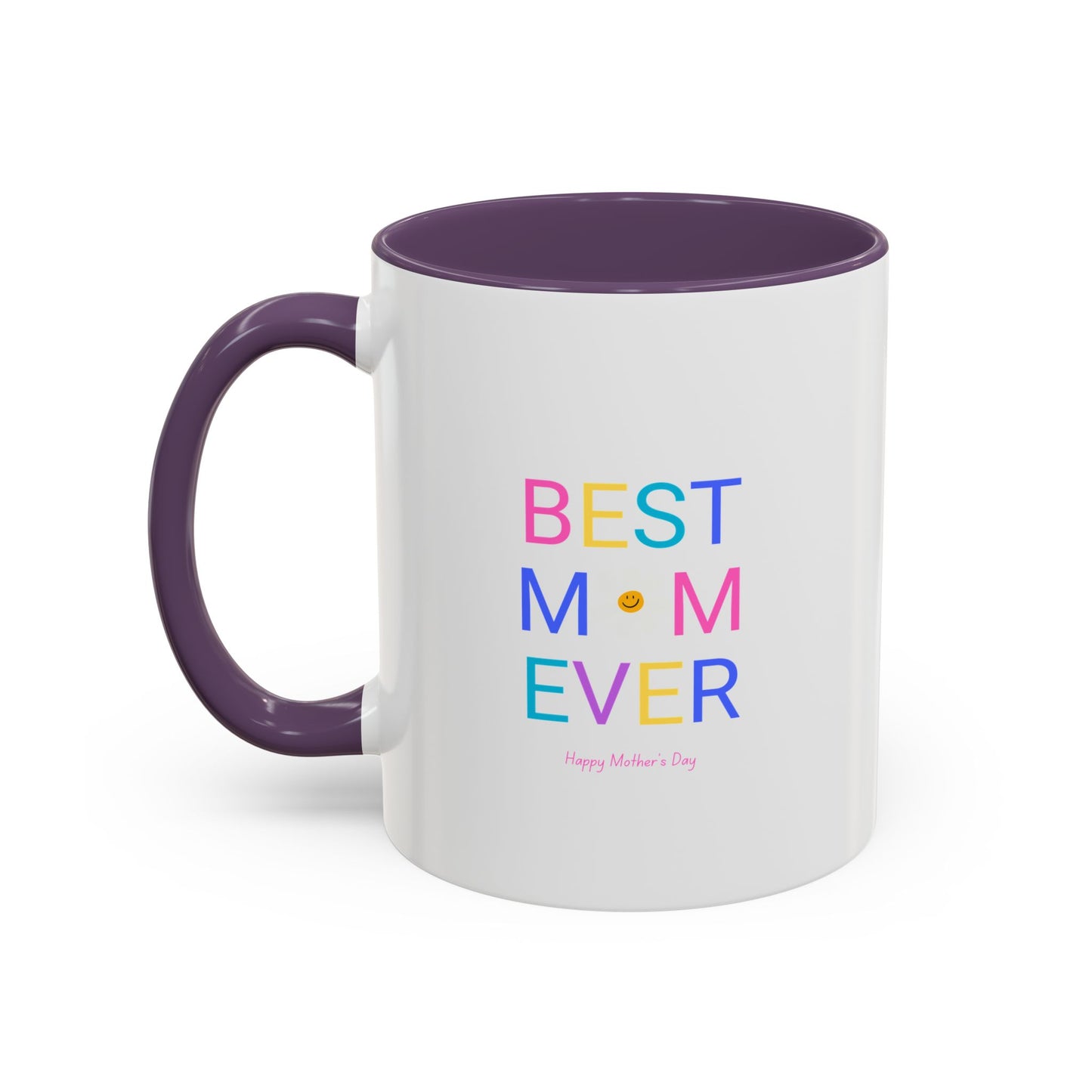 Coffee Mug, Best Mom Ever, Mothers Day Gift, Fun Cup, Tea Lover, Stylish Kitchen Décor, Colourful Ceramic Mug