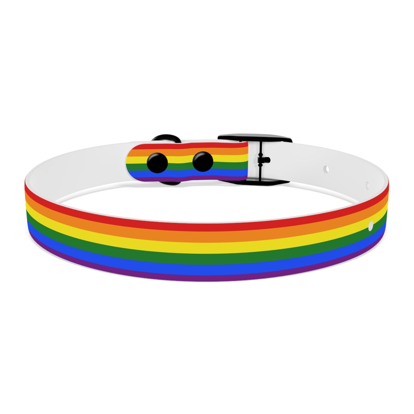 Pride Flag Dog Collar