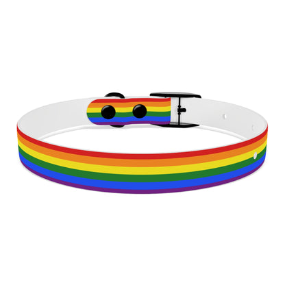 Pride Flag Dog Collar