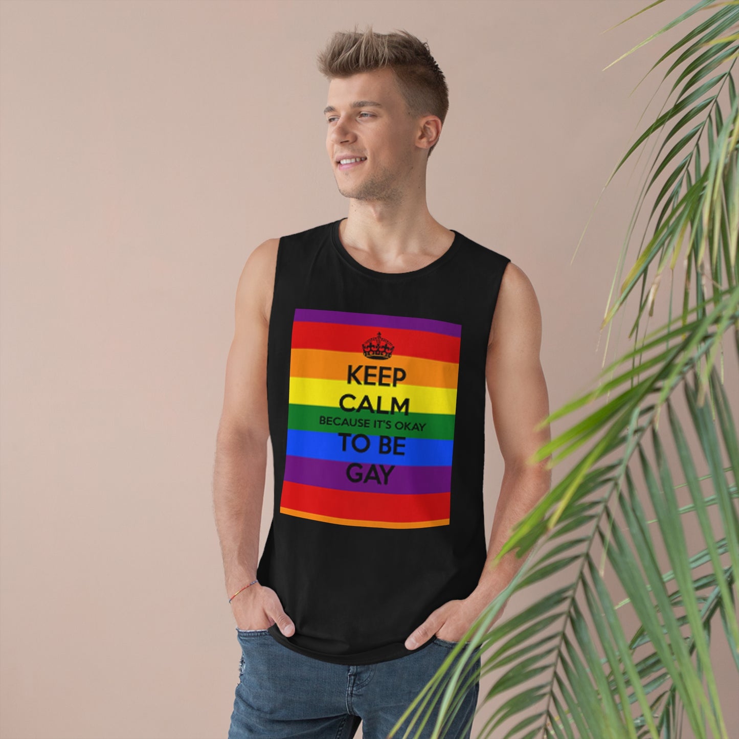 unisex gay pride tank top