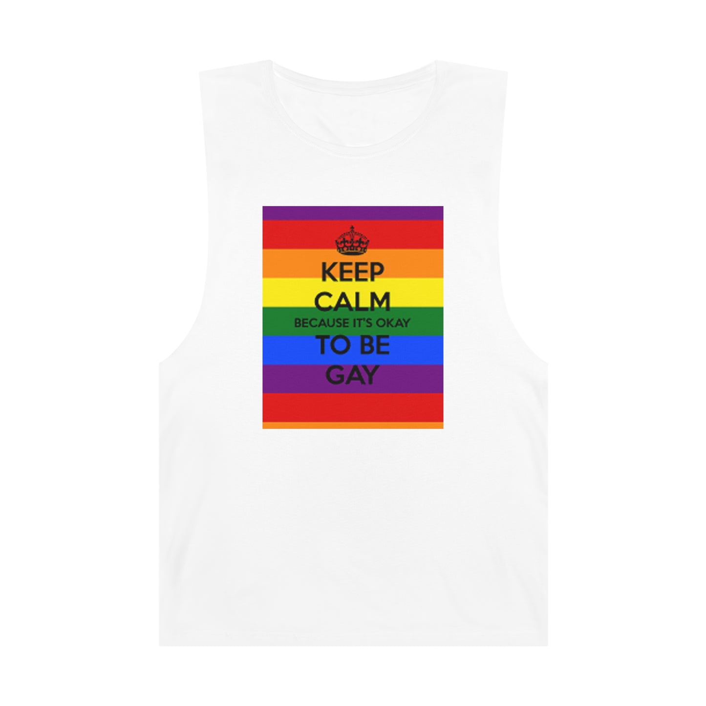 unisex gay pride tank top