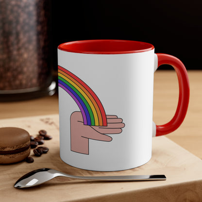 Pride Accent Mug, 11oz