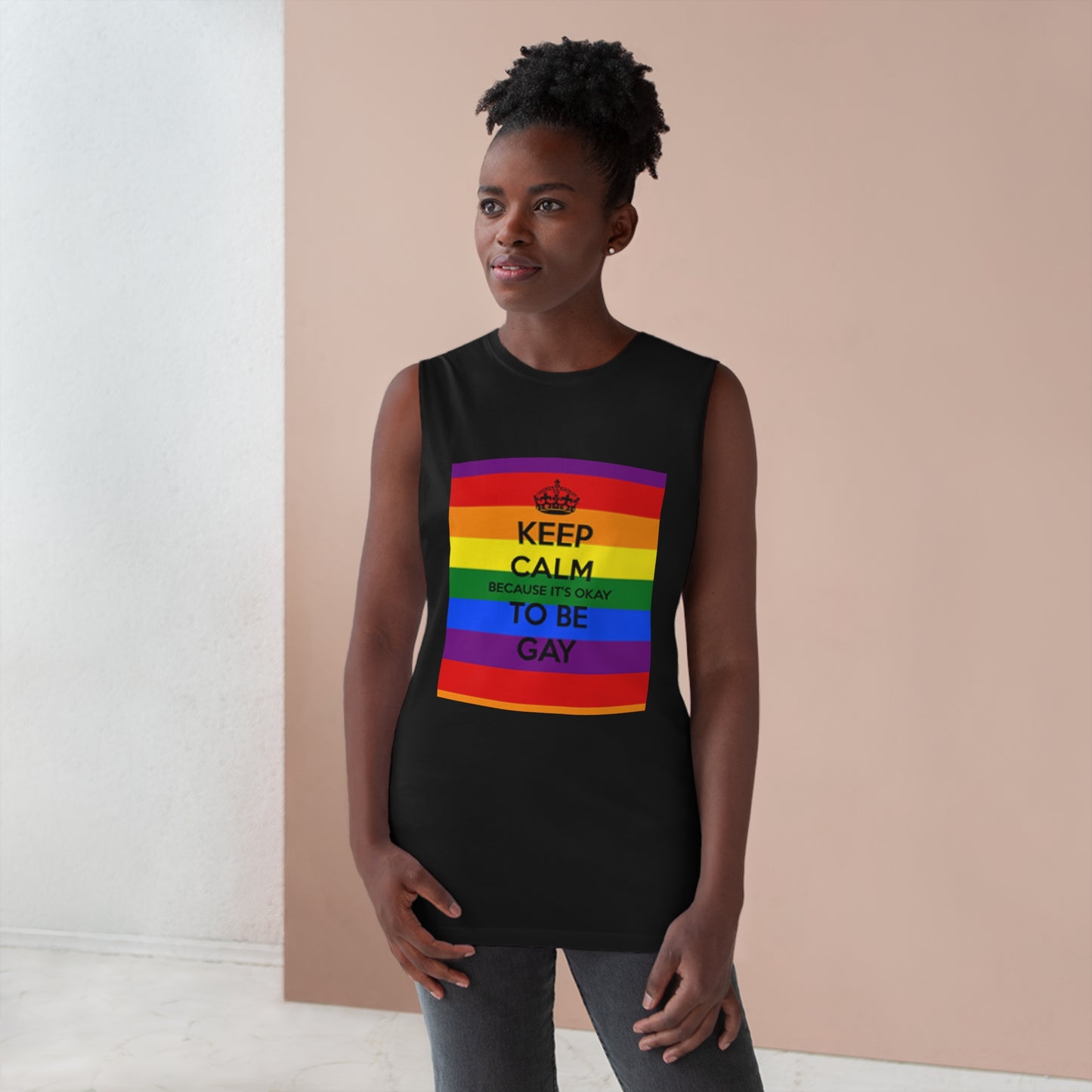 unisex gay pride tank top
