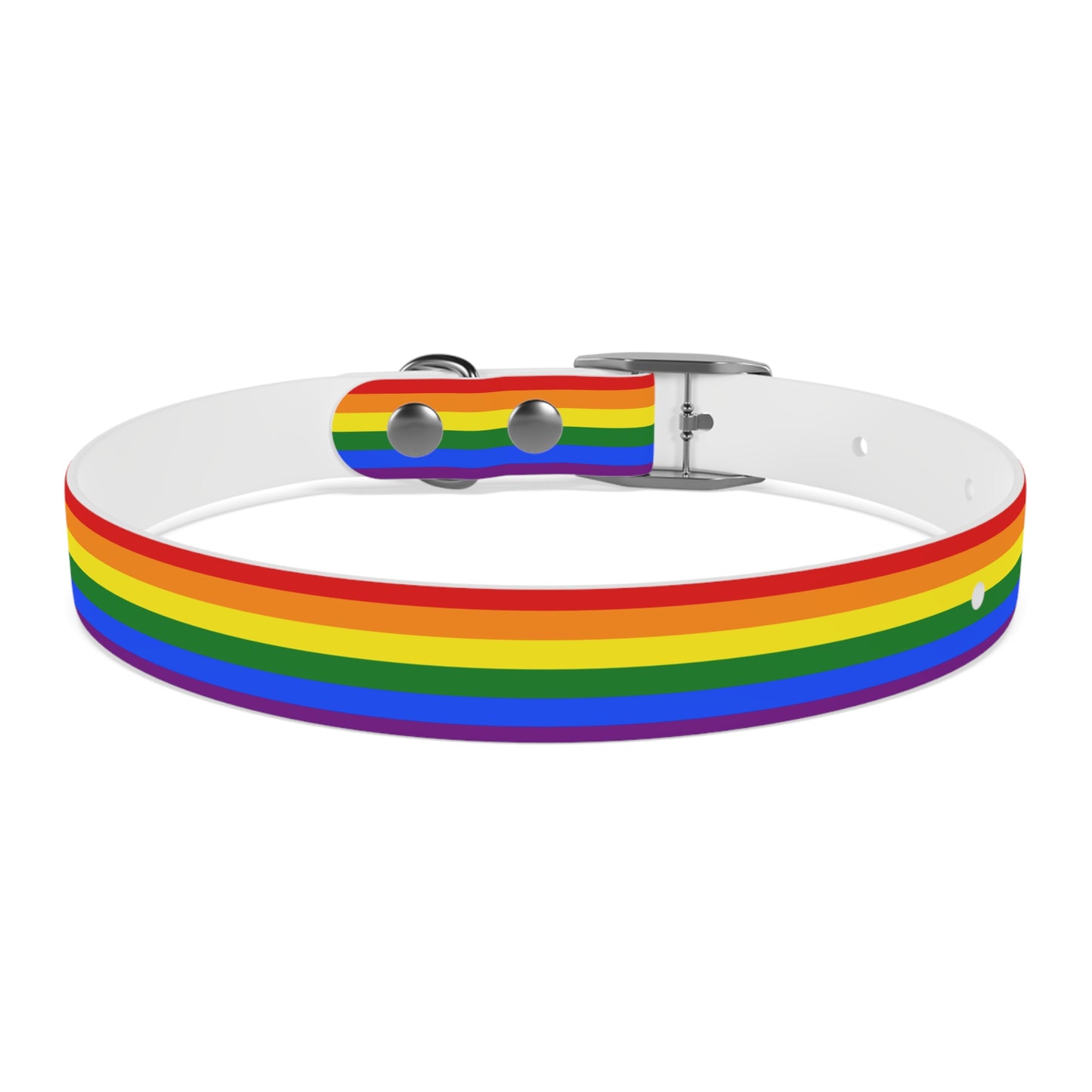 Pride Flag Dog Collar