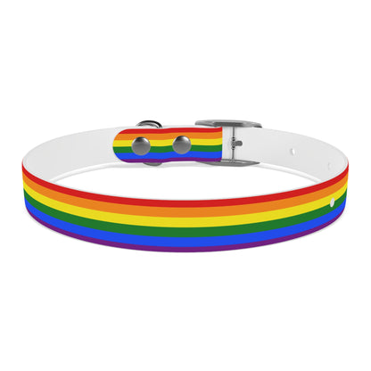 Pride Flag Dog Collar