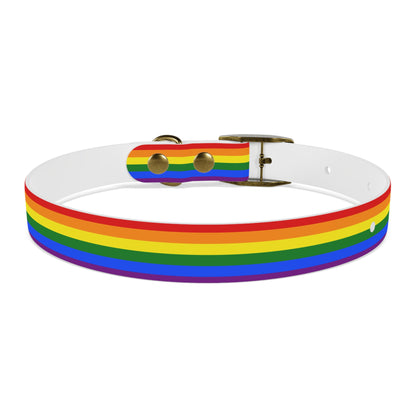 Pride Flag Dog Collar
