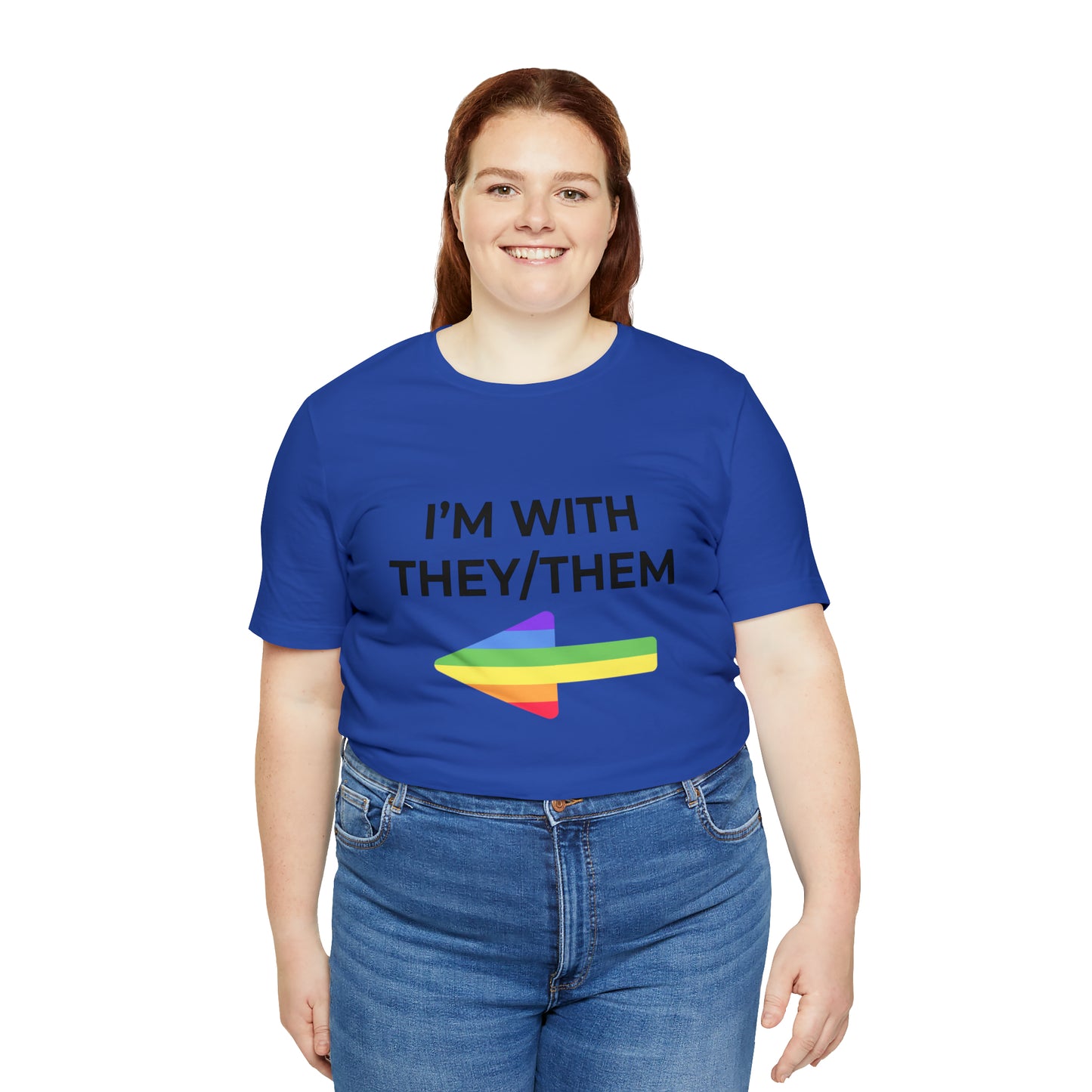 I'm With They/Them Right Arrow - Tee