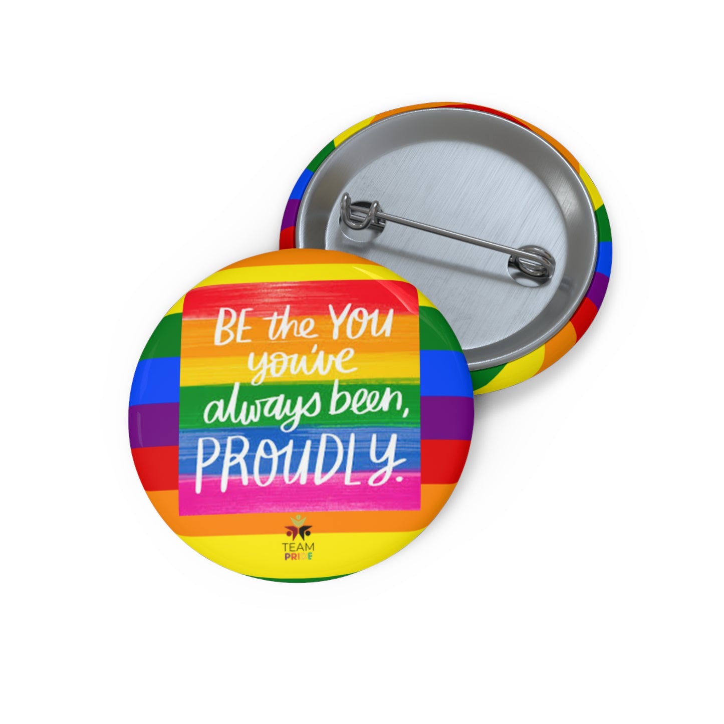 Pride Flag Pin Buttons
