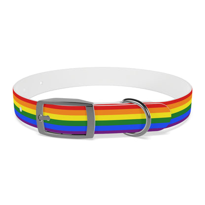 Pride Flag Dog Collar