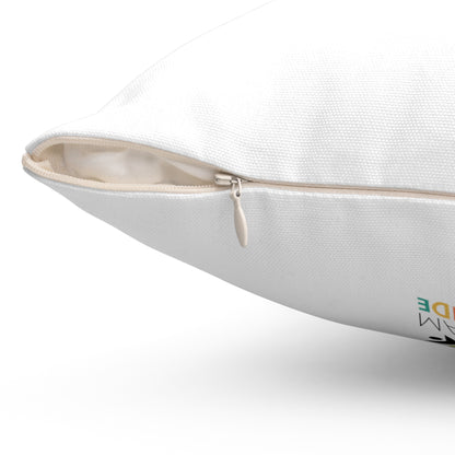 Pride Rainbow Spun Polyester Square Pillow