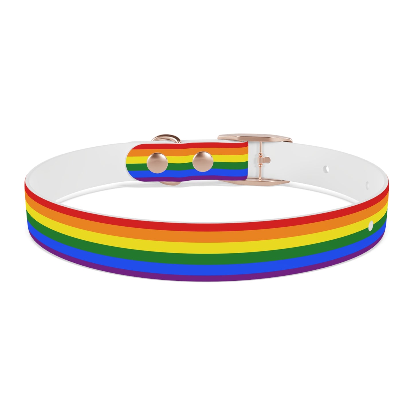 Pride Flag Dog Collar