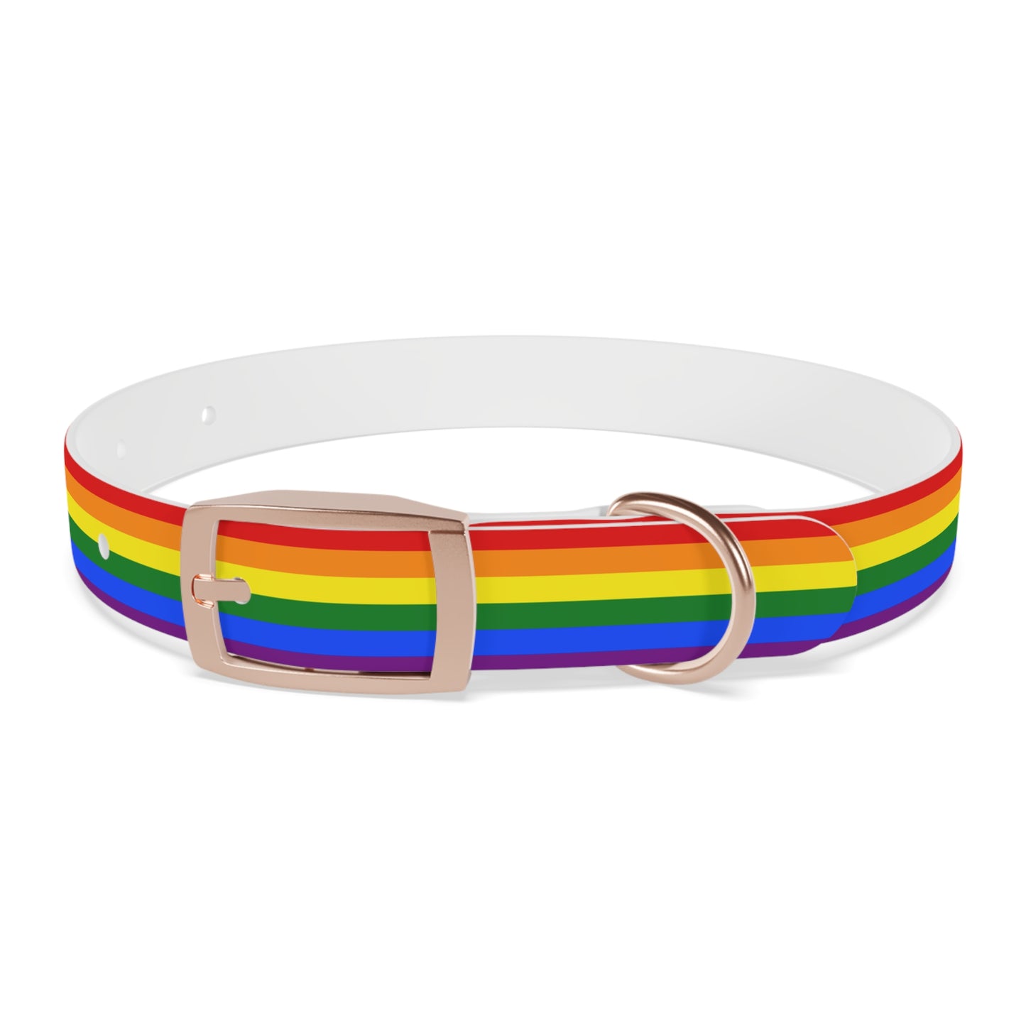 Pride Flag Dog Collar