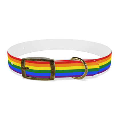 Pride Flag Dog Collar